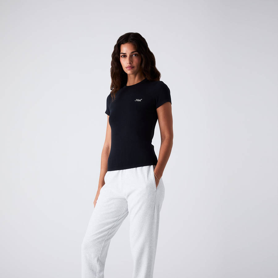Black Women Kith Mulberry IV Shirts | 0769-BFRVX