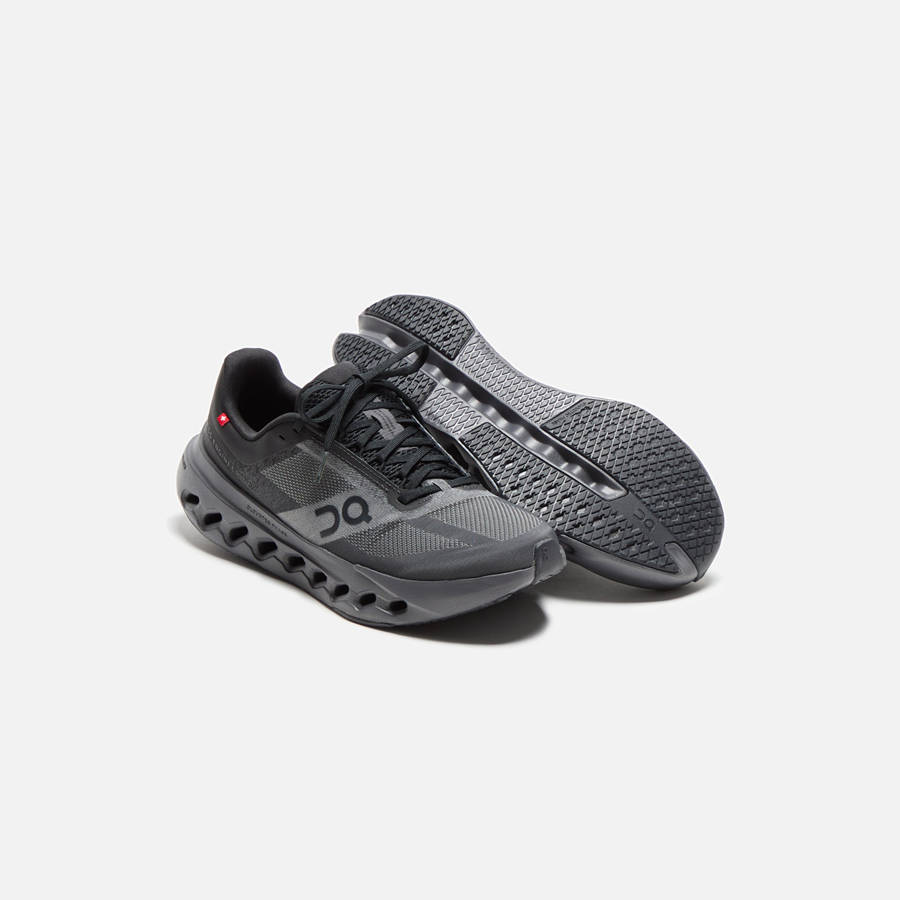 Black Women Kith On Running WMNS Cloudsurfer Sneakers | 4278-NXUZW
