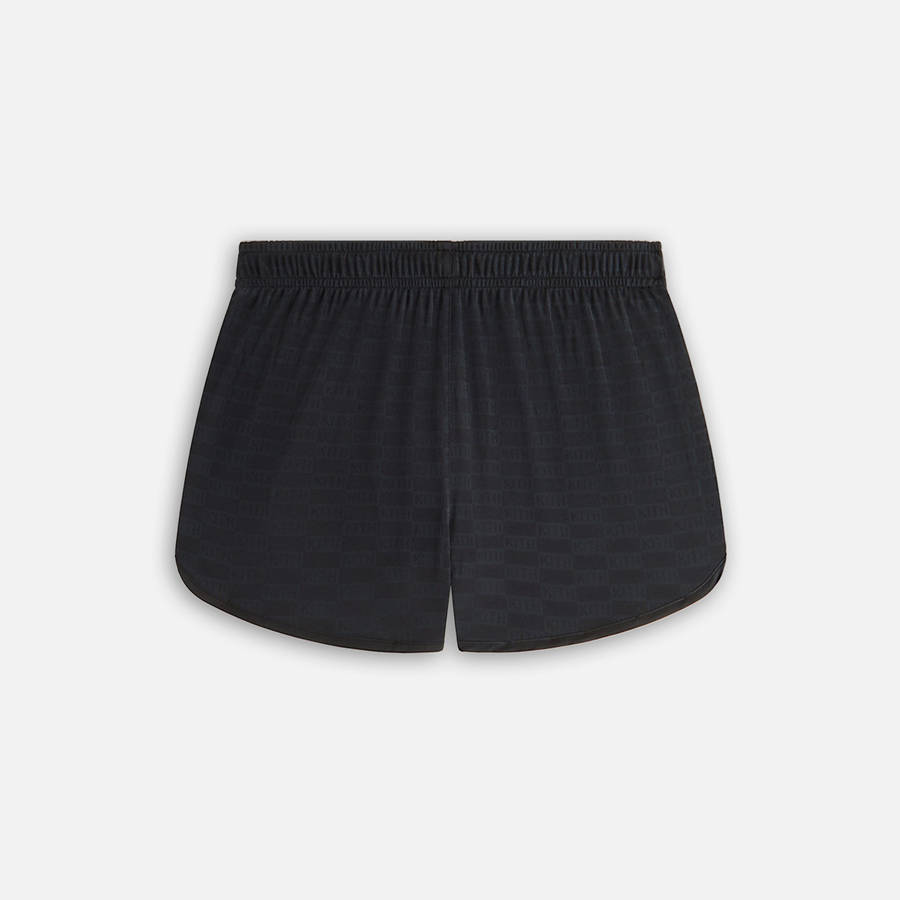 Black Women Kith Orsa Monogramy Shorts | 7064-BXCLD