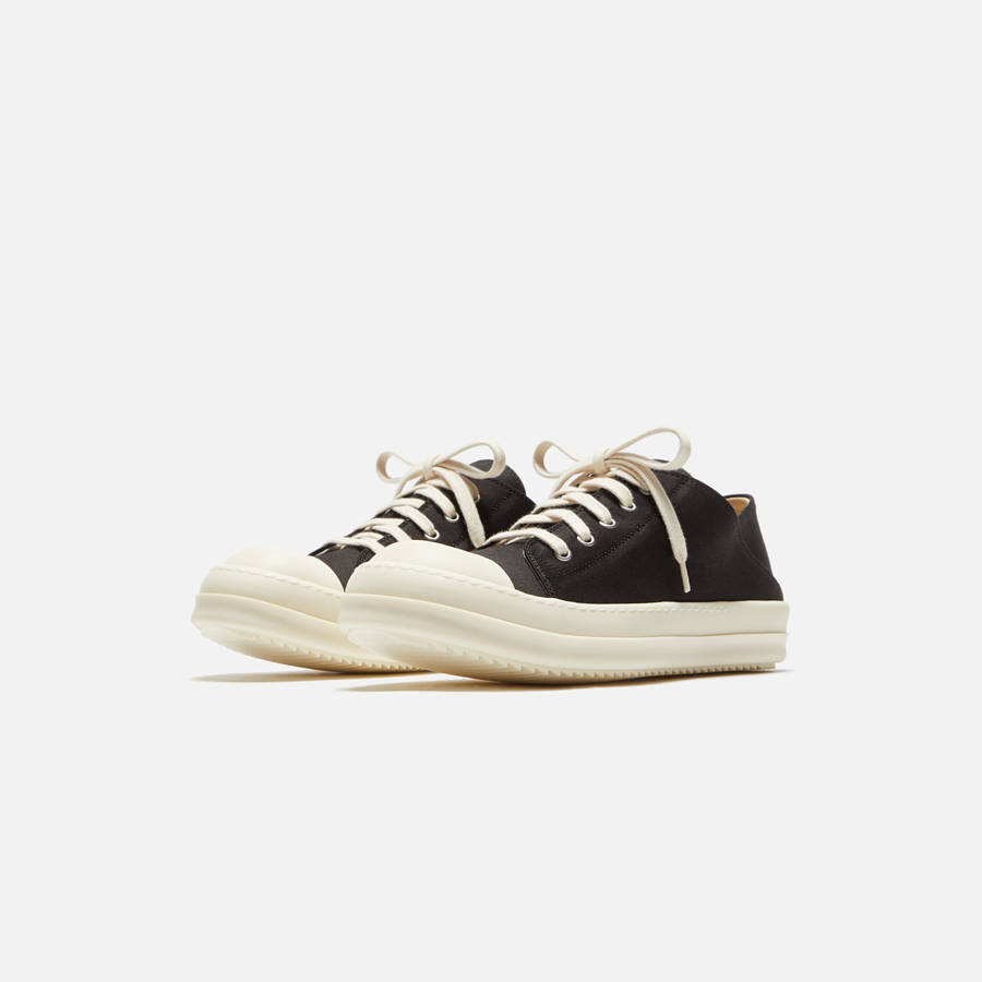 Black Women Kith Rick Owens DRKSHDW Slip On Sneakers | 5736-JFUBZ