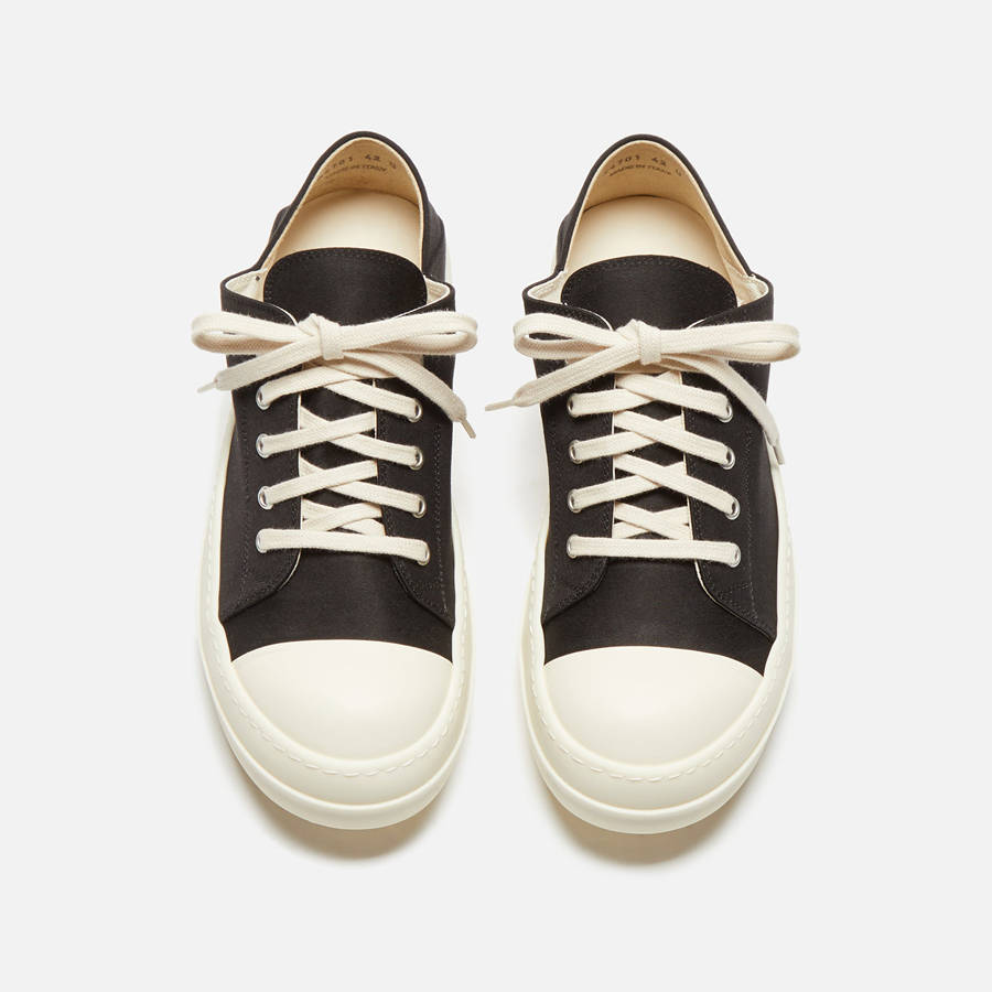 Black Women Kith Rick Owens DRKSHDW Slip On Sneakers | 5736-JFUBZ