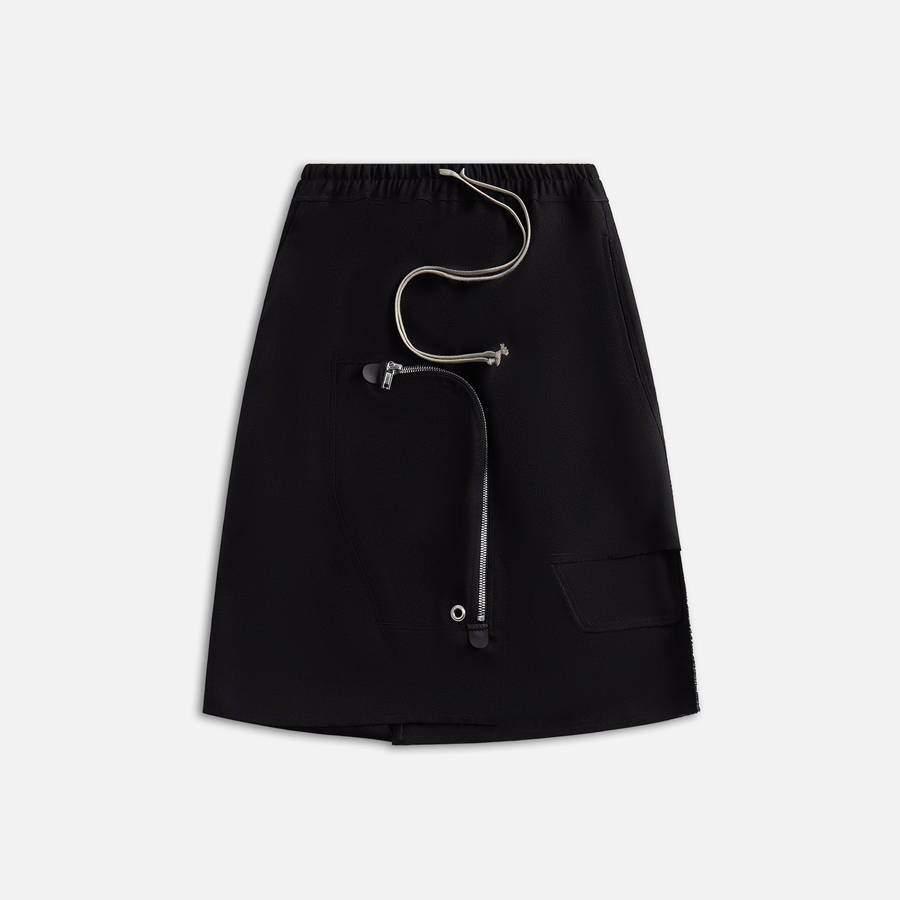 Black Women Kith Rick Owens Dracca Skirts | 4298-APRON