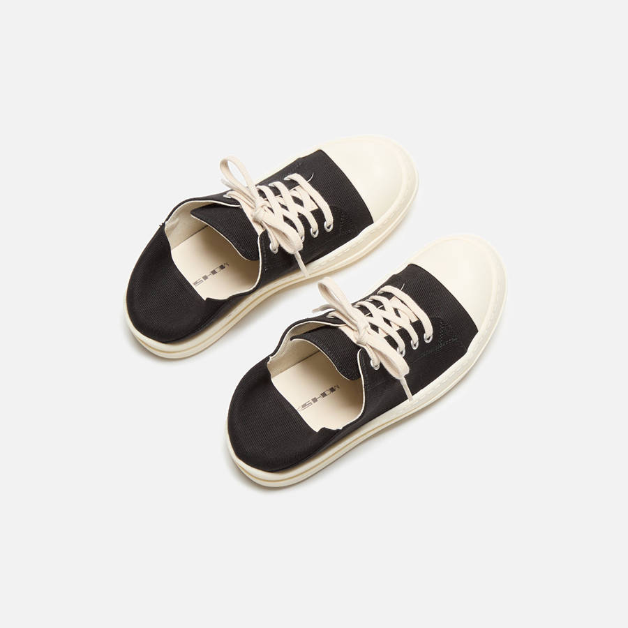 Black Women Kith Rick Owens WMNS DRKSHDW Slip On Sneakers | 7046-WEAKZ