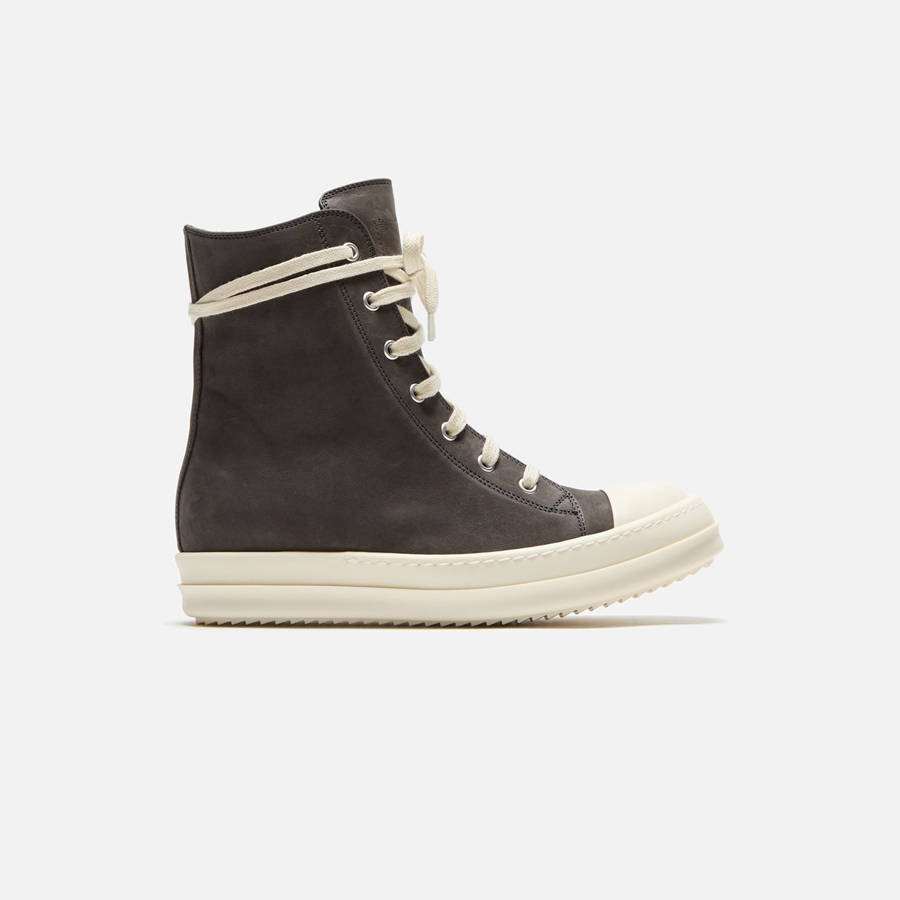 Black Women Kith Rick Owens WMNS High Sneakers | 1920-DRMCP