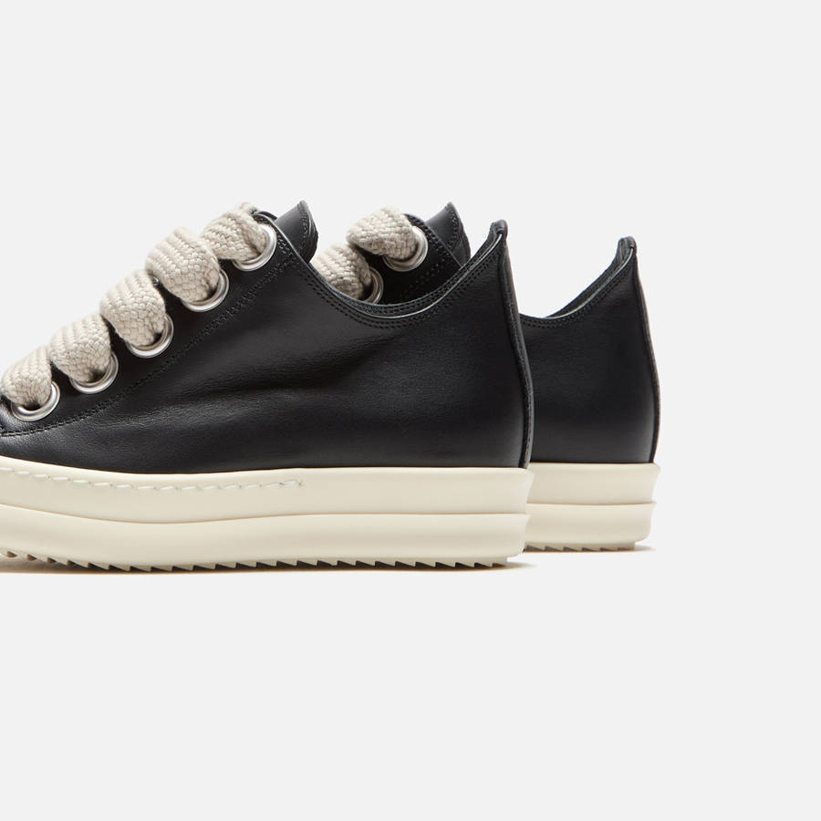 Black Women Kith Rick Owens WMNS Jumbo Laced Low Sneakers | 7034-BYCXR