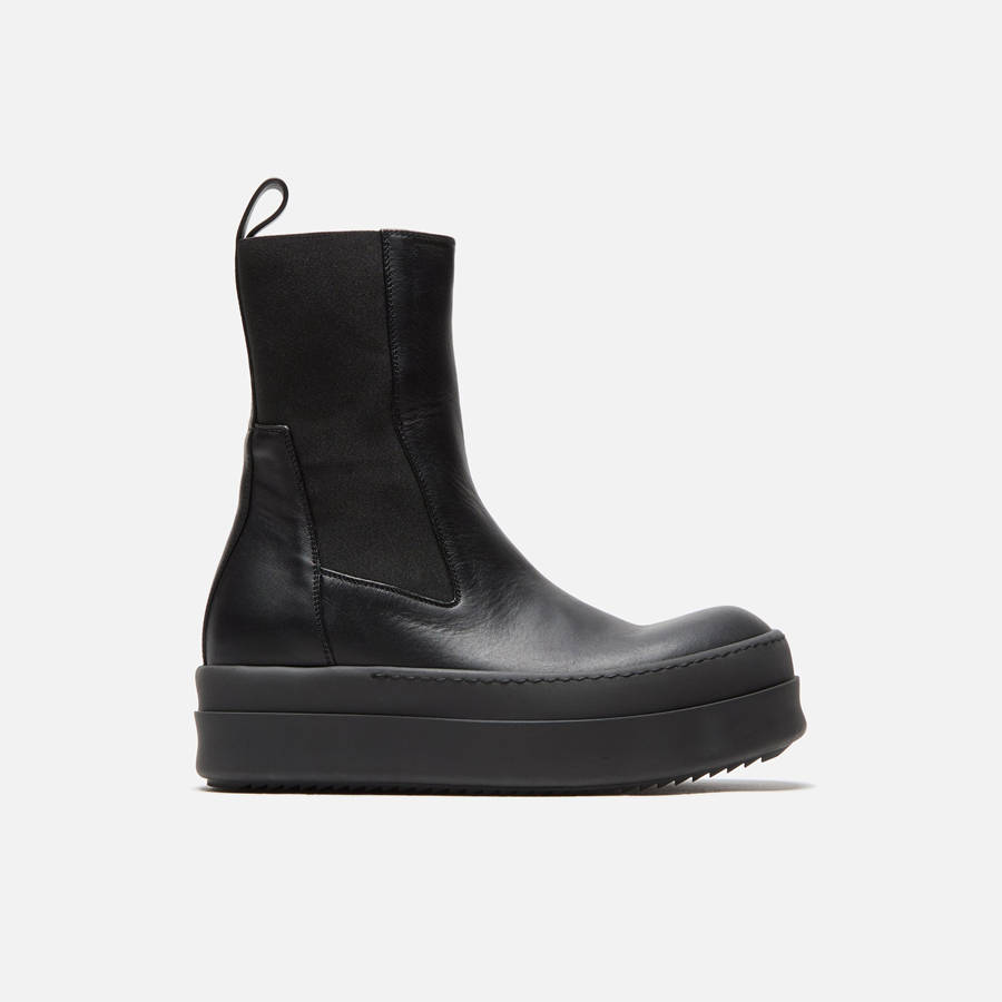 Black Women Kith Rick Owens WMNS Mega Bumper Beatle Boots | 7856-ROFSP