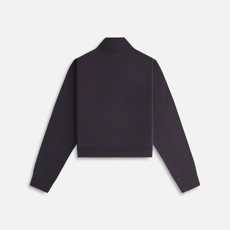 Black Women Kith Ryder Quarter Zip Sweatshirts | 4132-VIBGJ