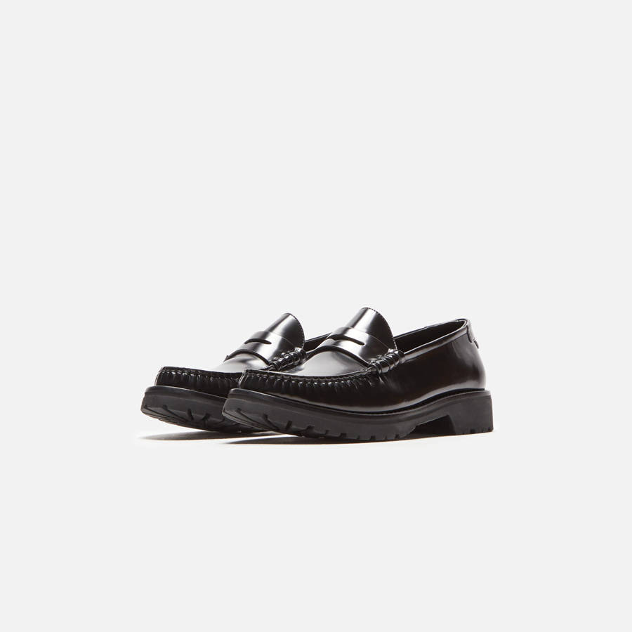 Black Women Kith Saint Laurent WMNS Le 15 SC Loafers | 4693-SMNIR