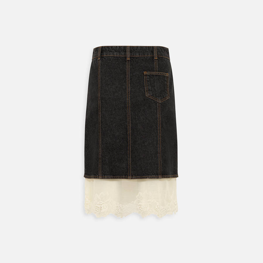 Black Women Kith Siedres Lainz Skirts | 2639-MUGOS