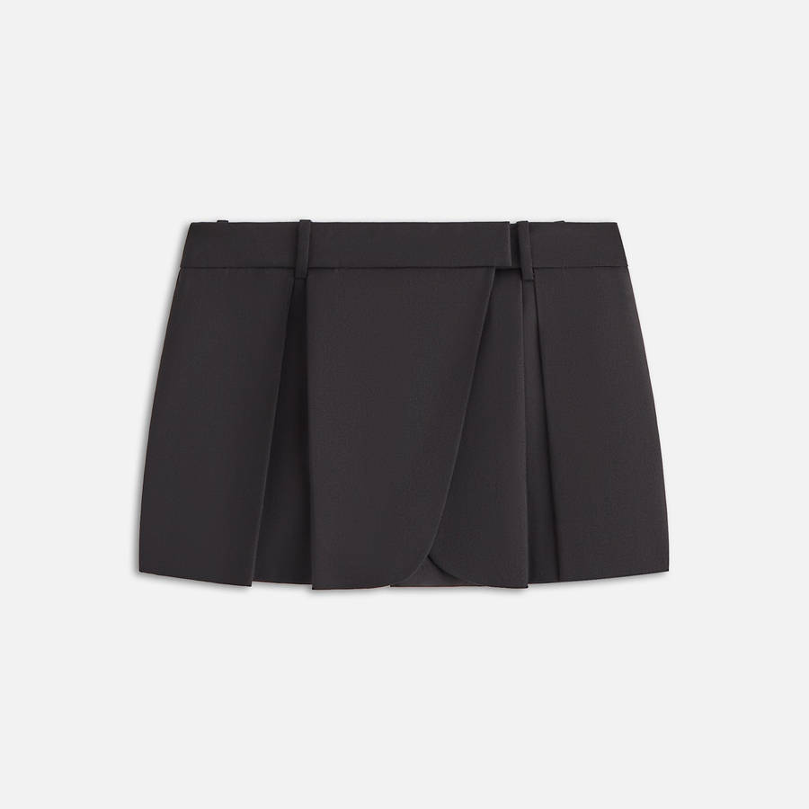 Black Women Kith Suki Pleated Skirts | 5138-UGHNM