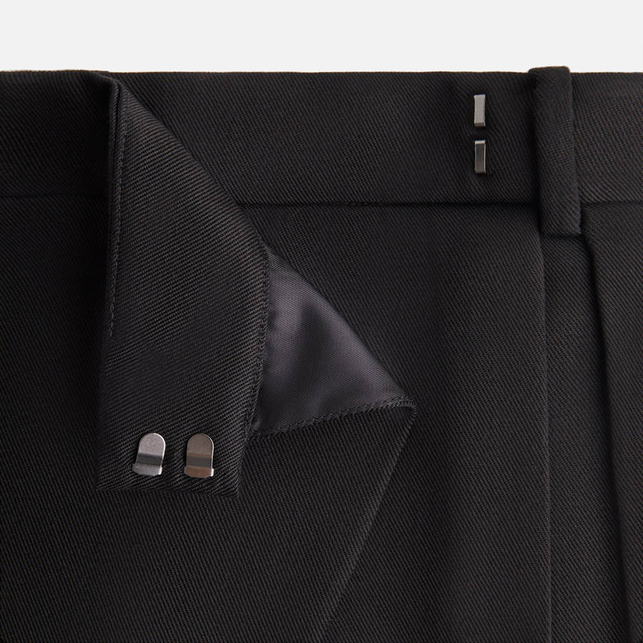Black Women Kith Suki Pleated Skirts | 5138-UGHNM