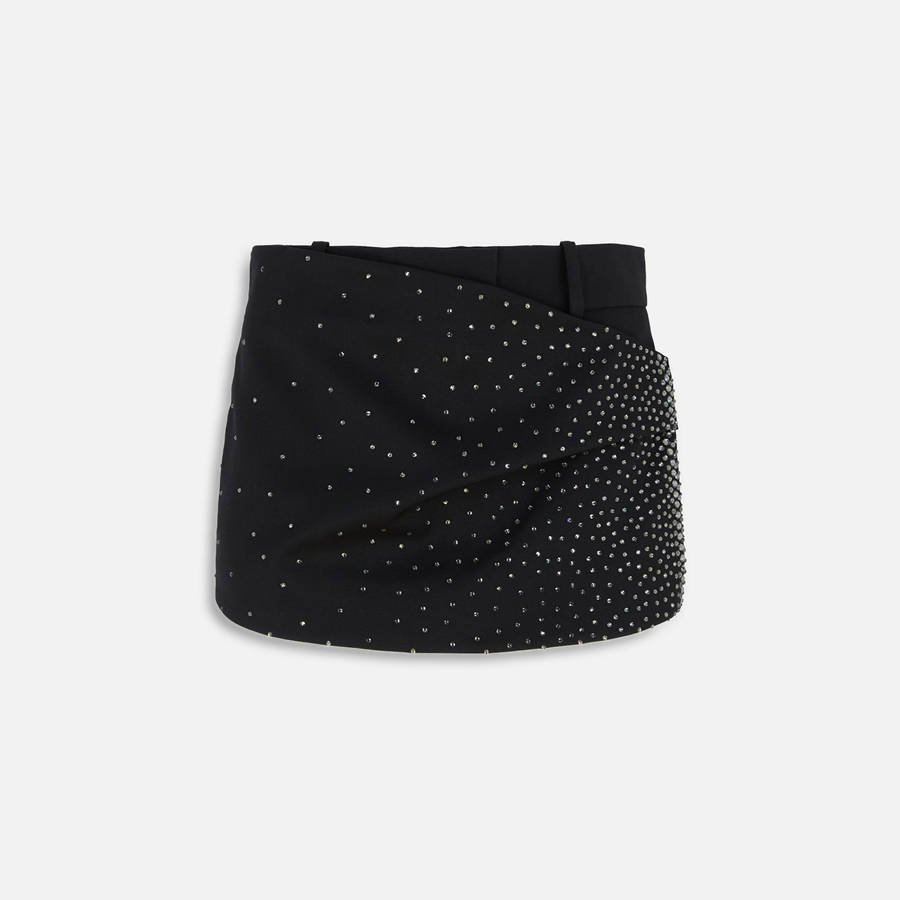 Black Women Kith The Attico Mini Skirts | 4870-JAHIC