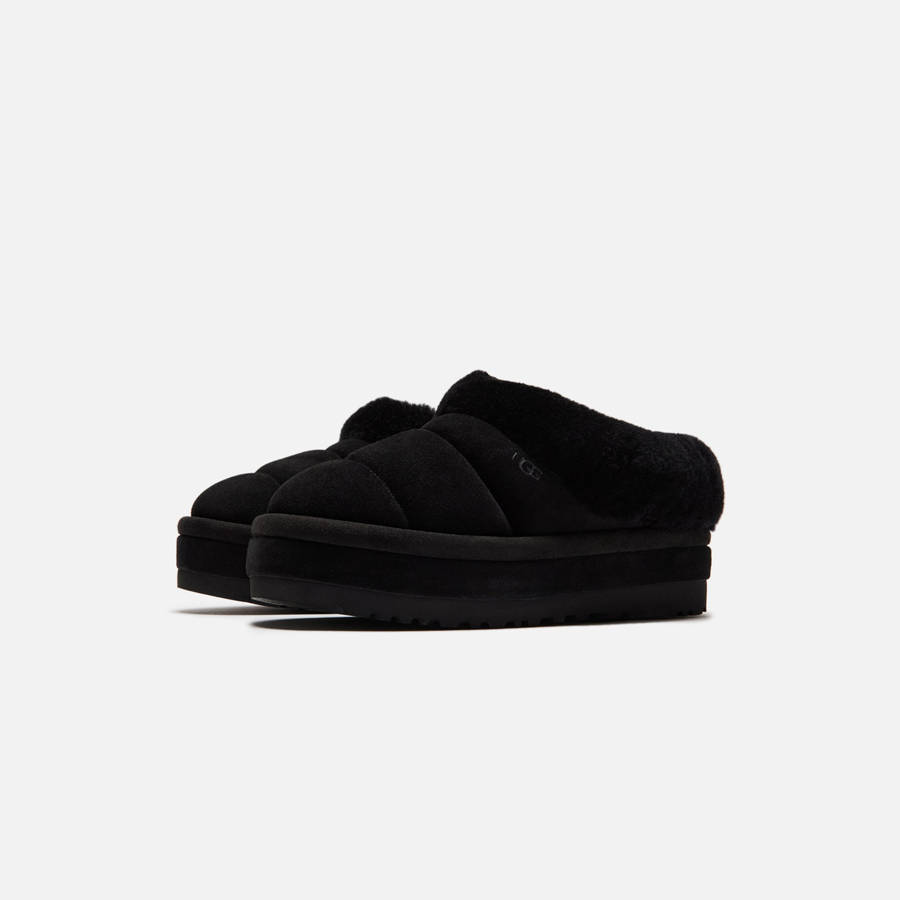 Black Women Kith UGG Tazzlita Platform Mules | 5640-HUIJG