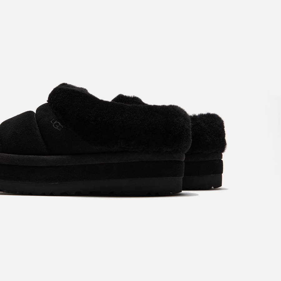 Black Women Kith UGG Tazzlita Platform Mules | 5640-HUIJG