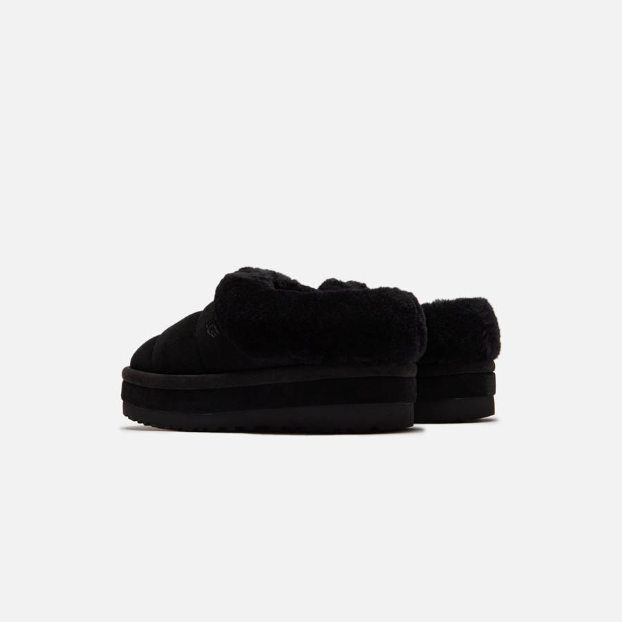 Black Women Kith UGG Tazzlita Platform Mules | 5640-HUIJG