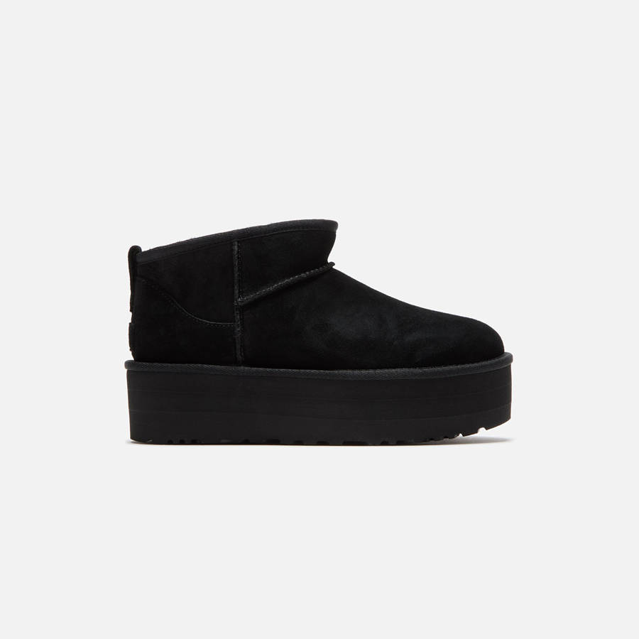 Black Women Kith UGG WMNS Classic Ultra Mini Platform Boots | 8945-GMSHT