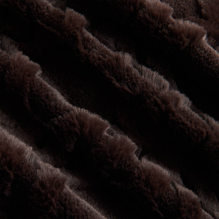 Black Women Kith Waverly II Crest Fur Jackets | 1067-PRUBK