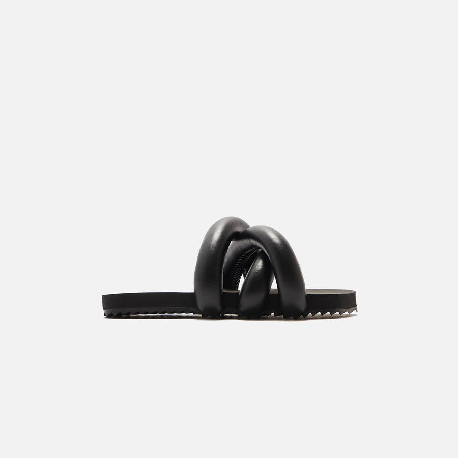 Black Women Kith Yume Yume Tyre Slide Sandals | 7126-BOKXM