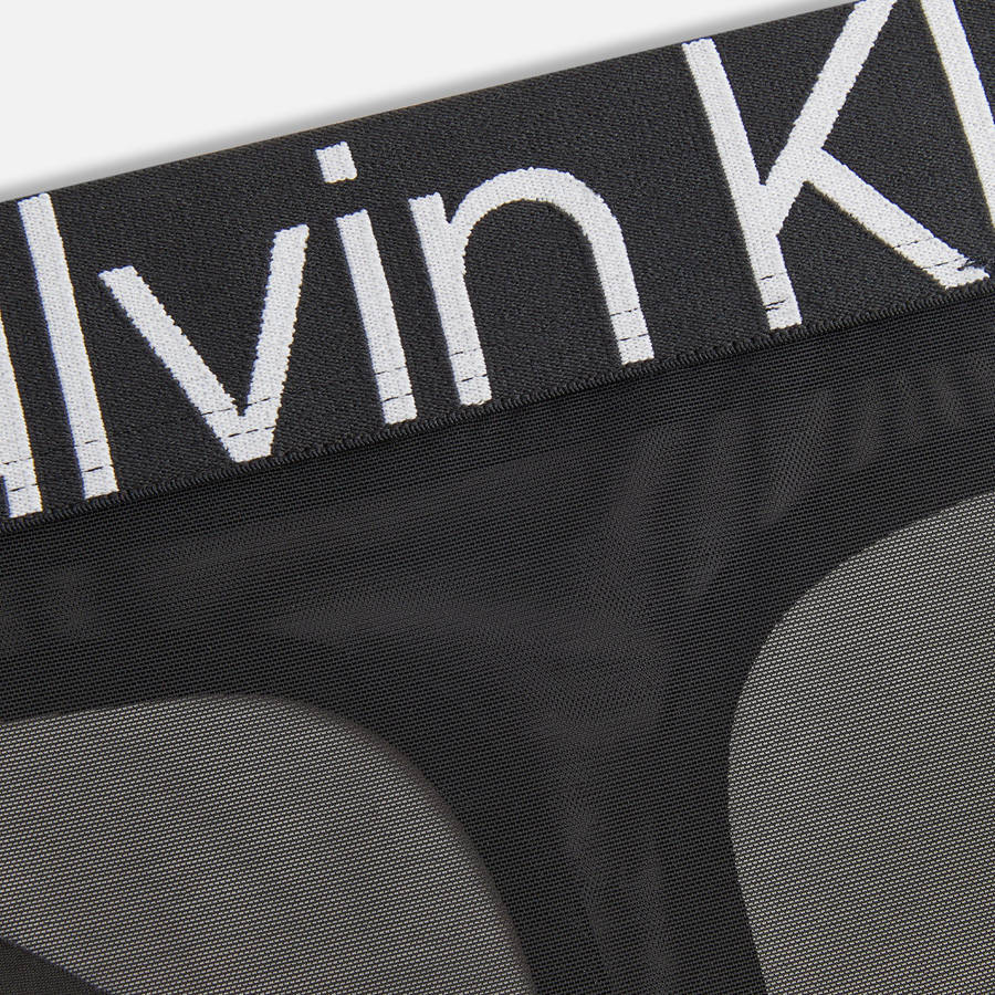 Black Women Kith for Calvin Klein Mesh Thong Underwear | 0478-UDBQP