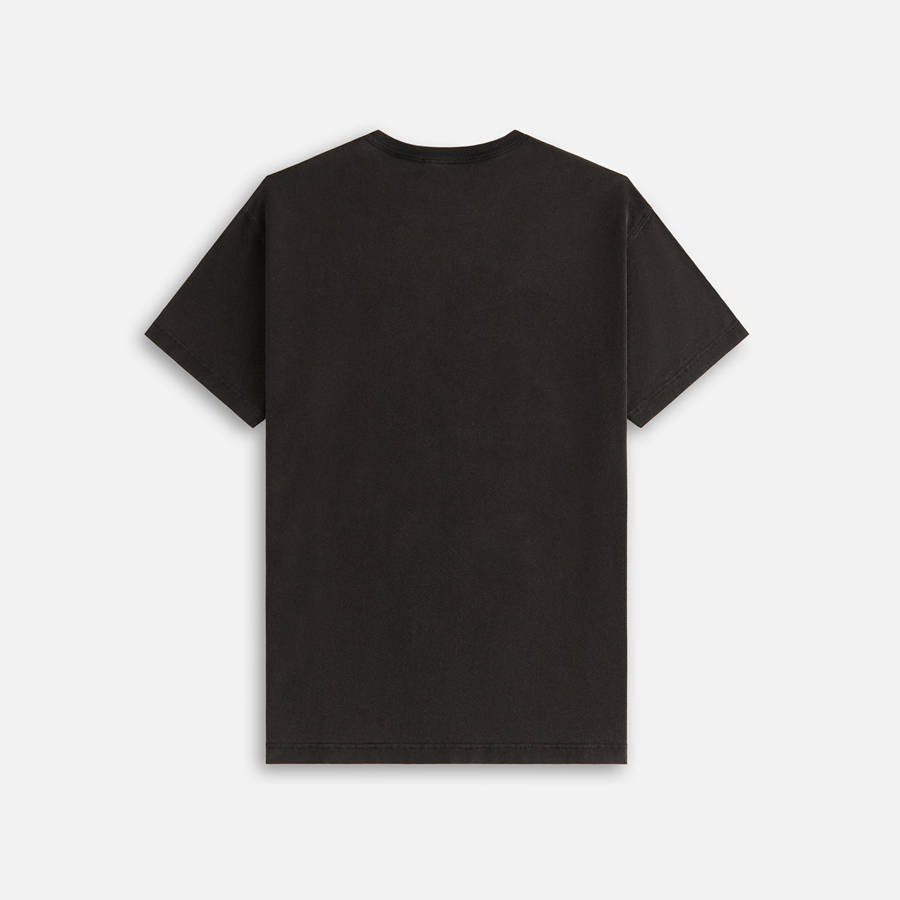 Black Women Kith for the New York Knicks Skyline Vintage Shirts | 0289-IAYQX