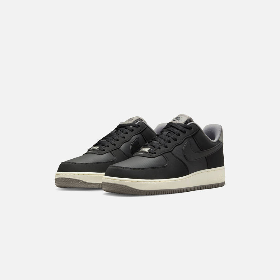 Black / Blue Grey Men Kith Nike Air Force 1 '07 LV8 Sneakers | 0893-WTZLP