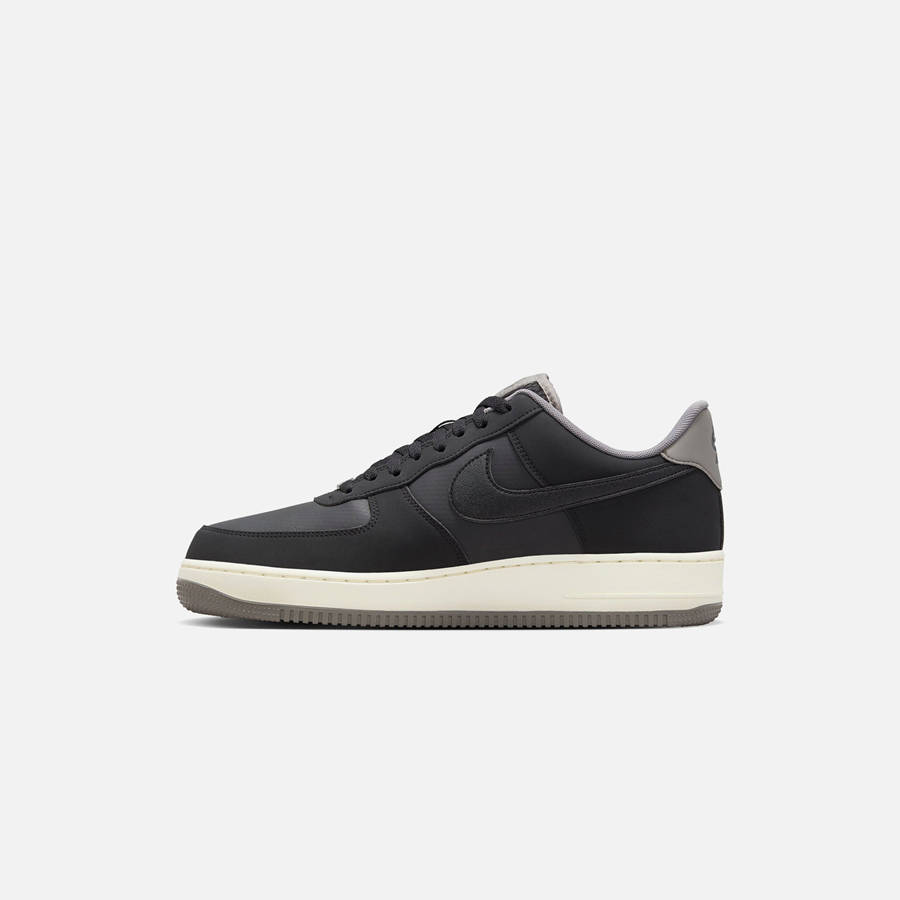 Black / Blue Grey Men Kith Nike Air Force 1 '07 LV8 Sneakers | 0893-WTZLP