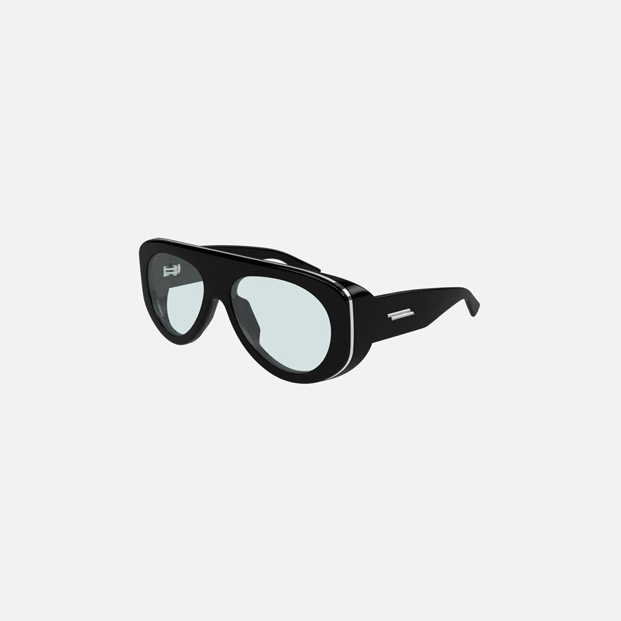 Black / Blue Women Kith Bottega Veneta BV Frames 32S Eyewear | 8573-CSRBX