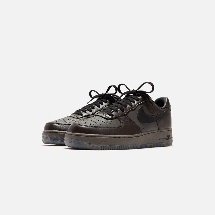 Black / Brown Men Kith Nike Air Force 1 Low Sneakers | 4706-FILGM