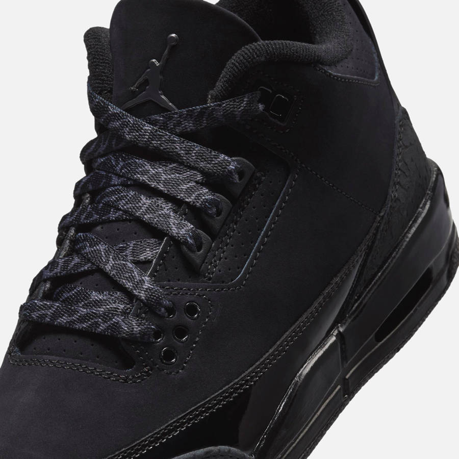 Black / Dark Grey Kids' Kith Jordan GS Air Jordan 3 Retro Sneakers | 1348-BOKDS