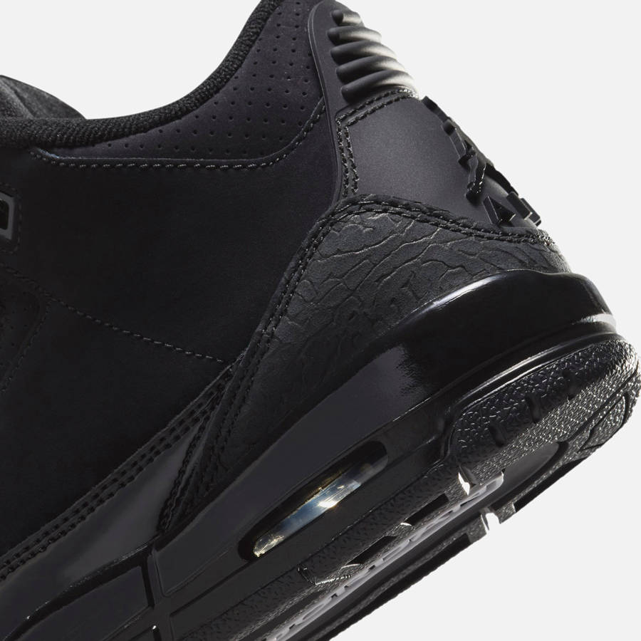 Black / Dark Grey Kids' Kith Jordan GS Air Jordan 3 Retro Sneakers | 1348-BOKDS