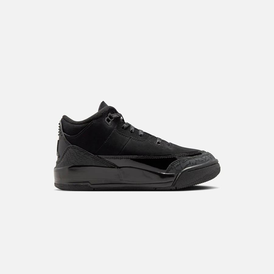 Black / Dark Grey Kids' Kith Jordan PS Air Jordan 3 Retro Sneakers | 7319-KUGVE