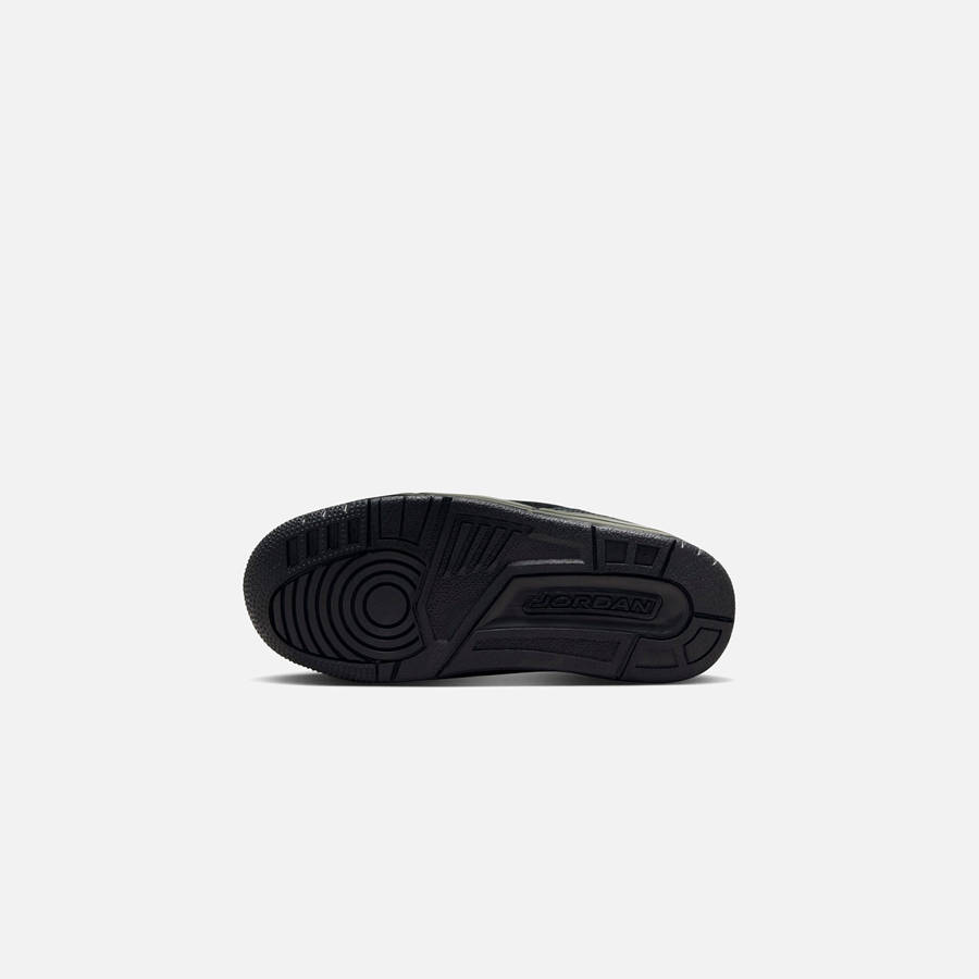 Black / Dark Grey Kids' Kith Jordan PS Spizike Low Sneakers | 1457-TLXCA