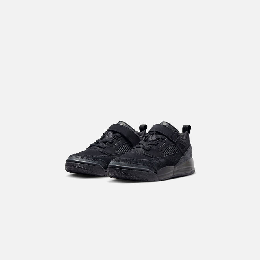 Black / Dark Grey Kids' Kith Jordan PS Spizike Low Sneakers | 1457-TLXCA