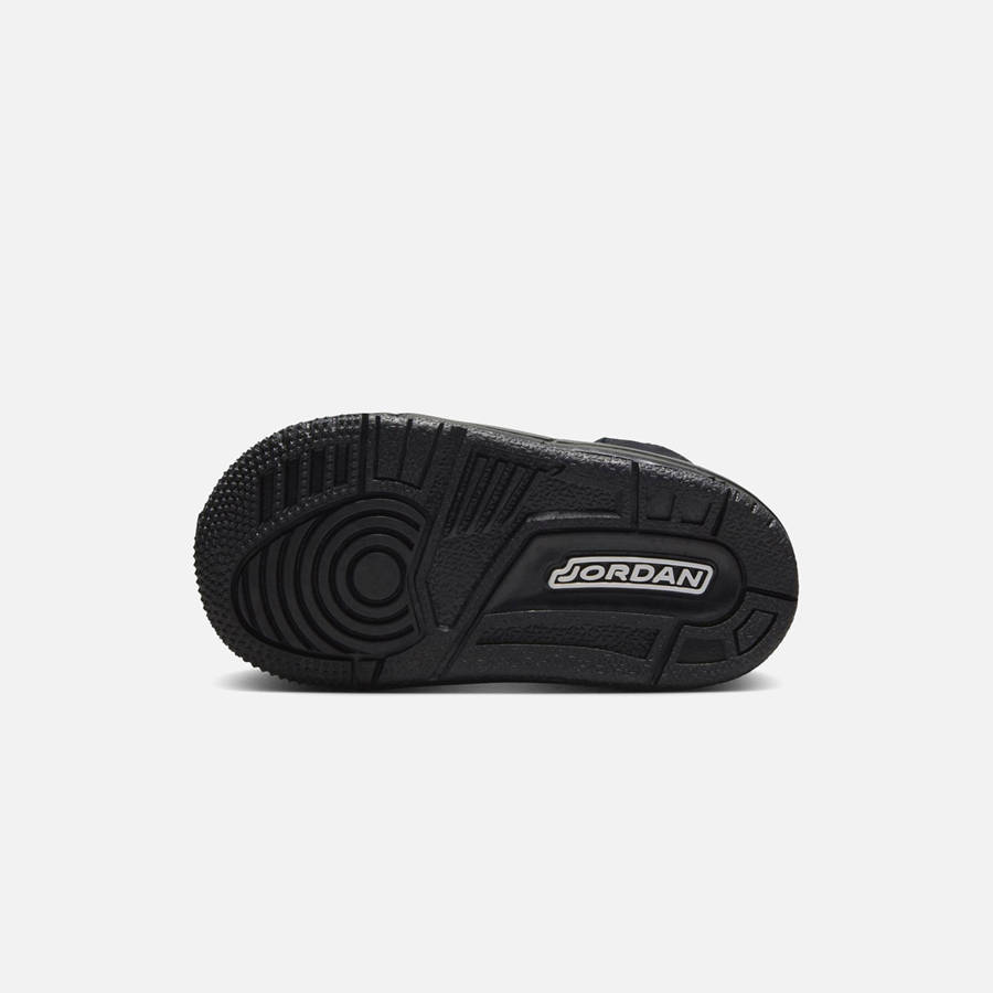 Black / Dark Grey Kids' Kith Jordan TD Air Jordan 3 Retro Sneakers | 1753-XRUGW
