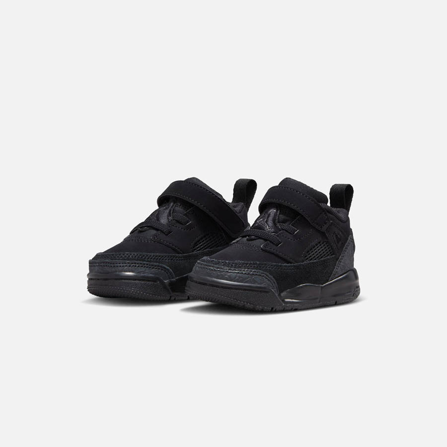 Black / Dark Grey Kids' Kith Nike Air Jordan Toddler Spizike Low Sneakers | 7602-CHSWX