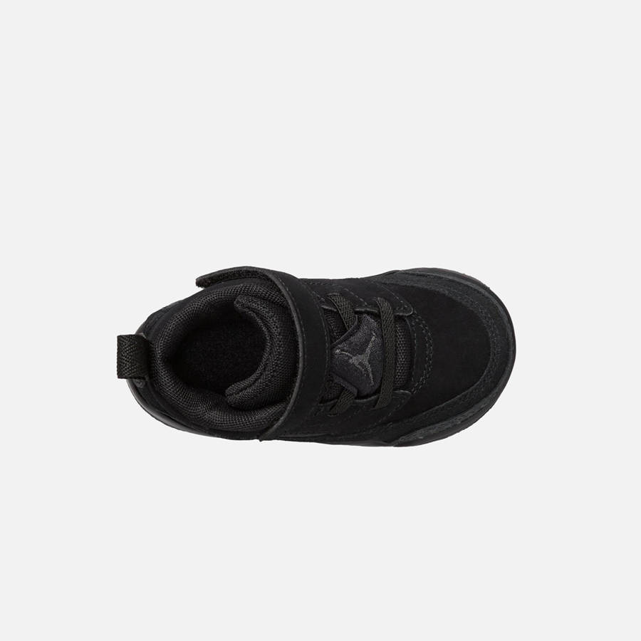 Black / Dark Grey Kids' Kith Nike Air Jordan Toddler Spizike Low Sneakers | 7602-CHSWX