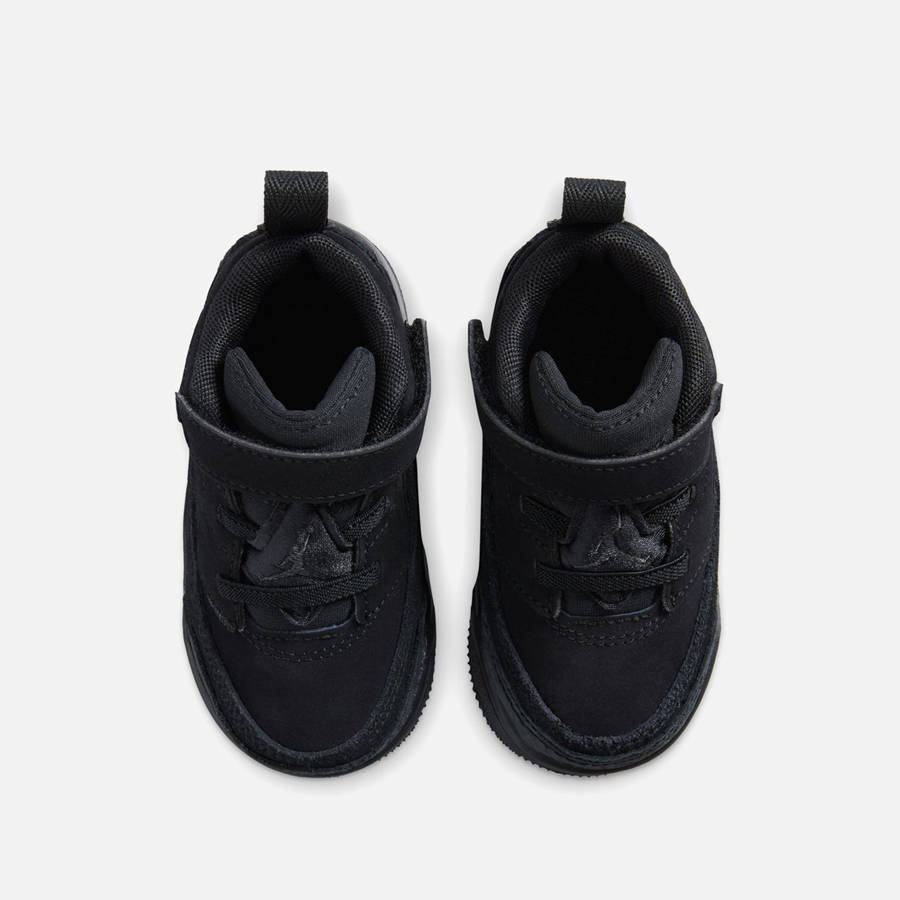Black / Dark Grey Kids' Kith Nike Air Jordan Toddler Spizike Low Sneakers | 7602-CHSWX