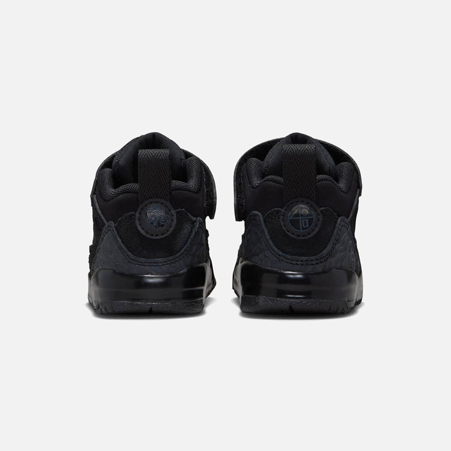 Black / Dark Grey Kids' Kith Nike Air Jordan Toddler Spizike Low Sneakers | 7602-CHSWX