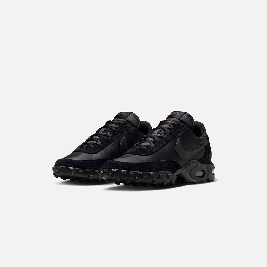 Black / Dark Grey Men Kith Nike Air Max Waffle Racer SP Sneakers | 1546-SEZFV