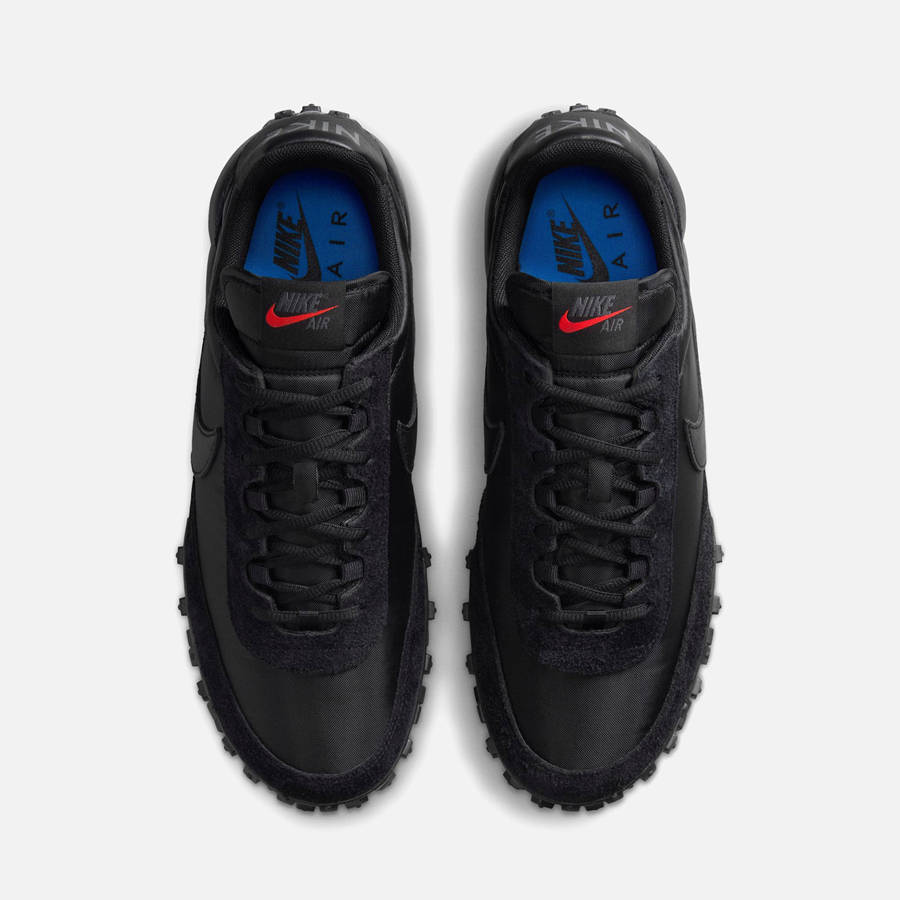 Black / Dark Grey Men Kith Nike Air Max Waffle Racer SP Sneakers | 1546-SEZFV