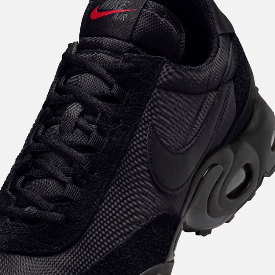 Black / Dark Grey Men Kith Nike Air Max Waffle Racer SP Sneakers | 1546-SEZFV