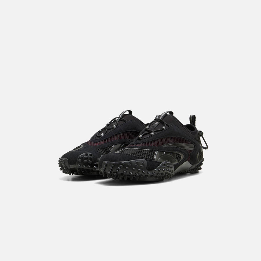 Black / Dark Men Kith PUMA x ARIES Mostro AC Arise Sneakers | 0945-FHEXC