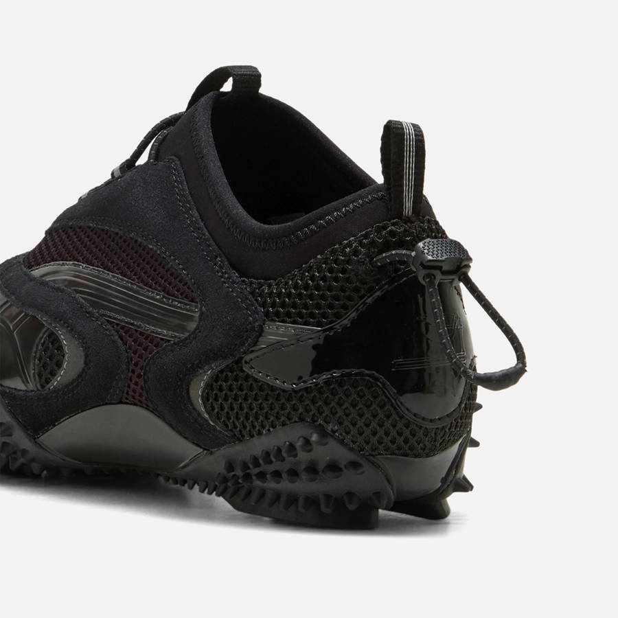 Black / Dark Men Kith PUMA x ARIES Mostro AC Arise Sneakers | 0945-FHEXC