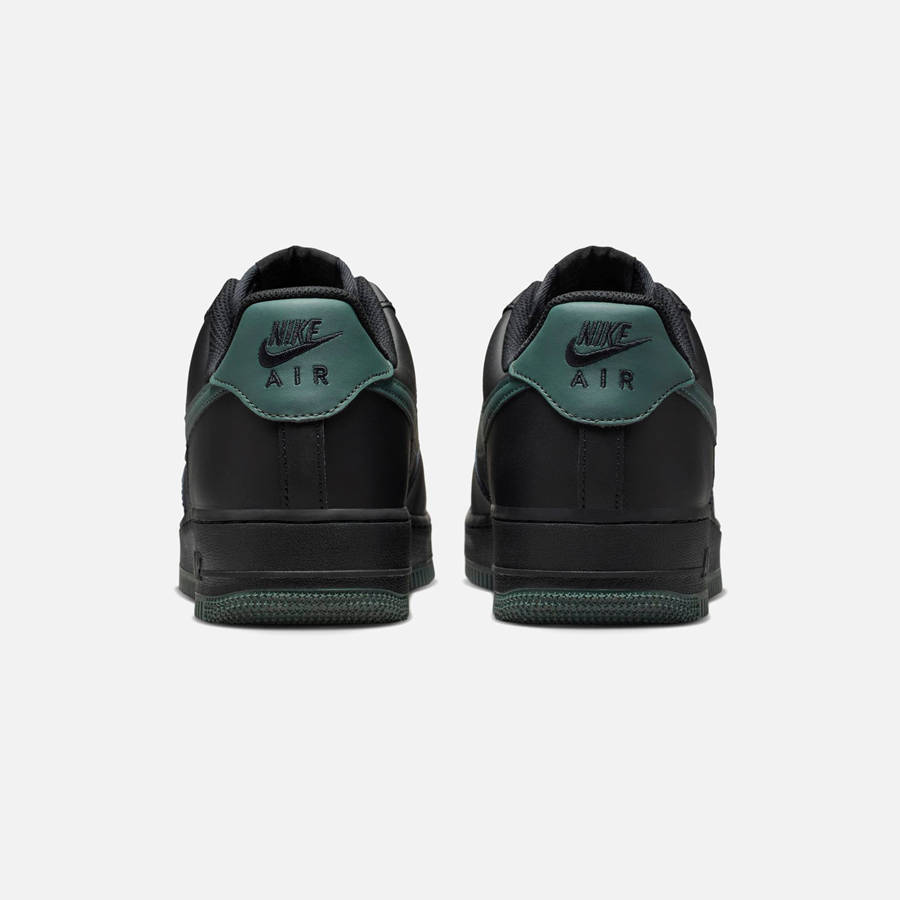Black / Green Men Kith Nike Air Force 1 '07 LX Sneakers | 4321-EWRYV