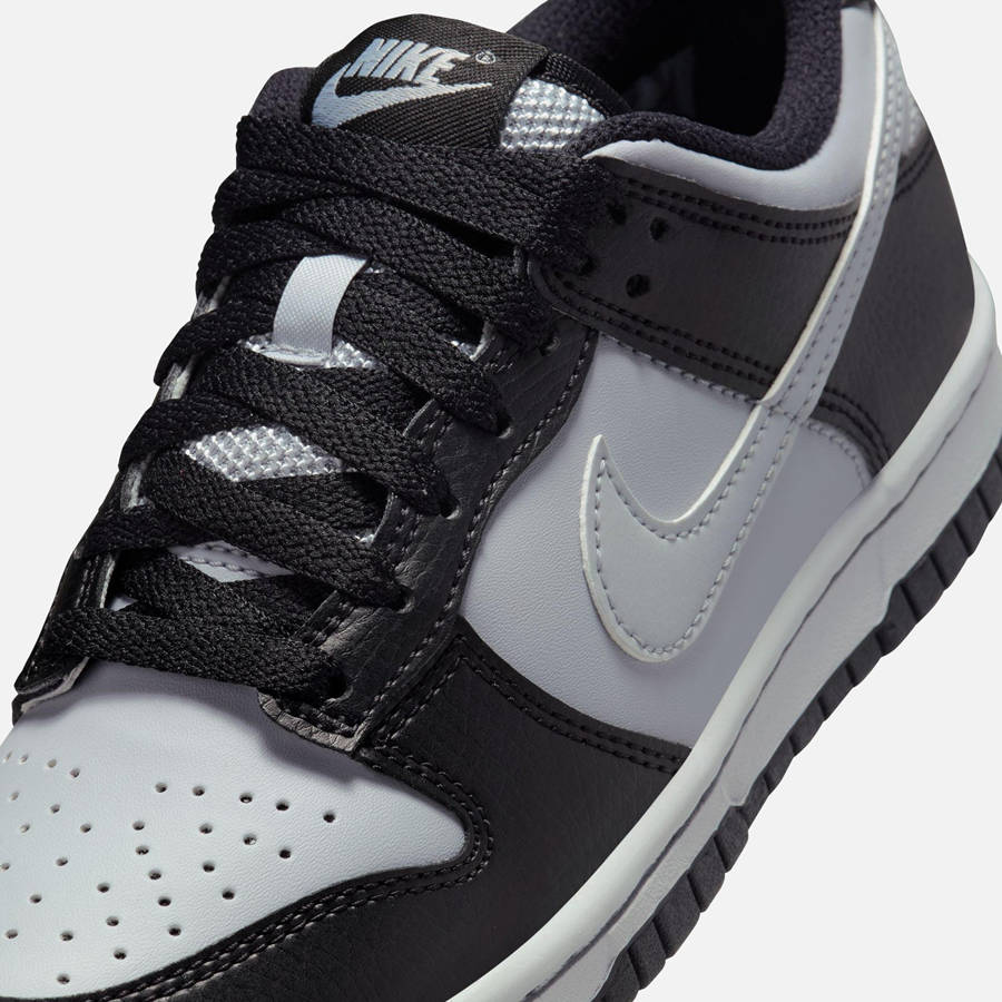 Black / Grey Kids' Kith Nike GS Dunk Low Sneakers | 4761-CJBQX