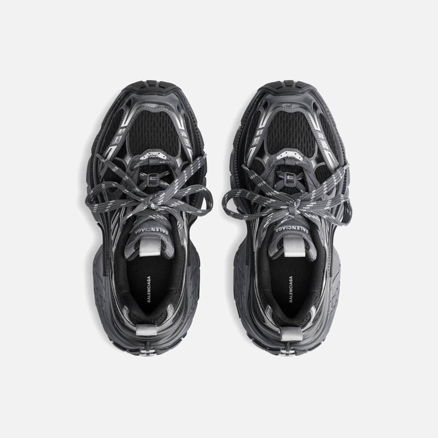 Black / Grey Men Kith Balenciaga 6XL Sneaker Sneakers | 9374-OHALC