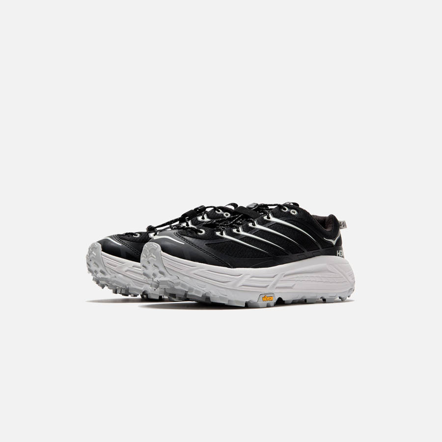 Black / Grey Men Kith HOKA One One Mafate Three2 Sneakers | 5341-XJMZK