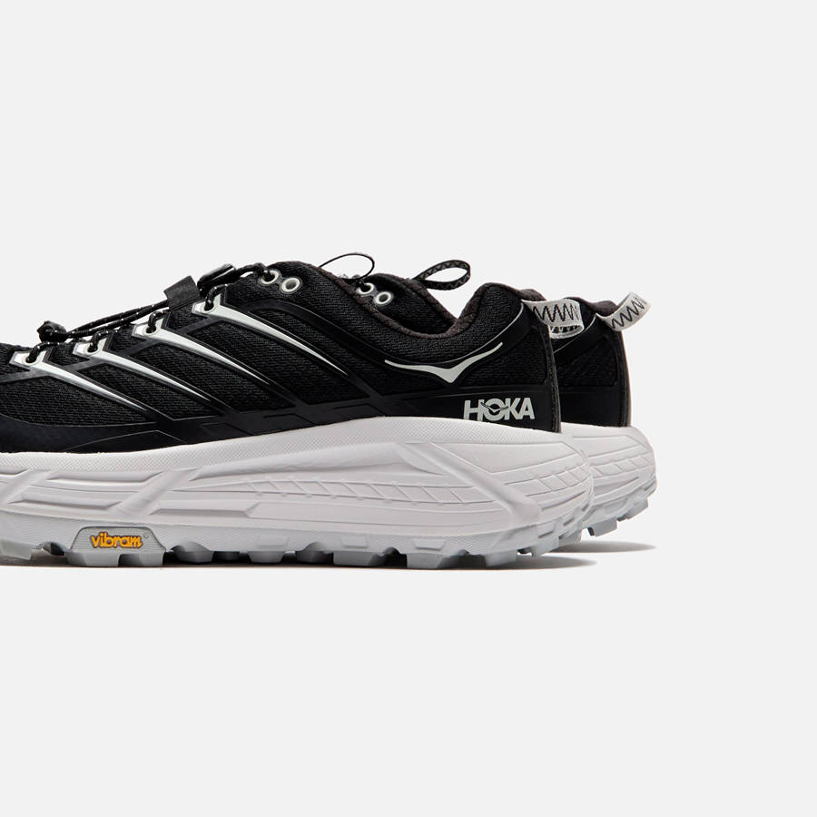 Black / Grey Men Kith HOKA One One Mafate Three2 Sneakers | 5341-XJMZK