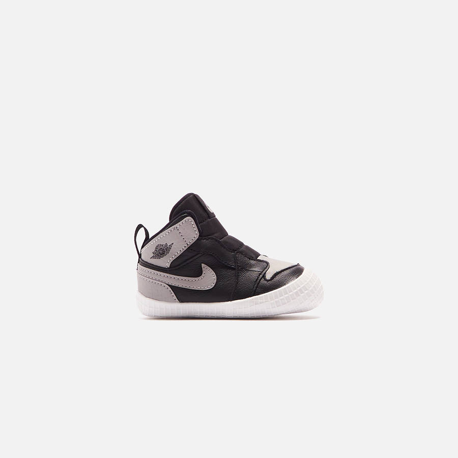 Black / Grey / White Kids' Kith Jordan Crib Air Jordan 1 Sneakers | 5827-MUFPY