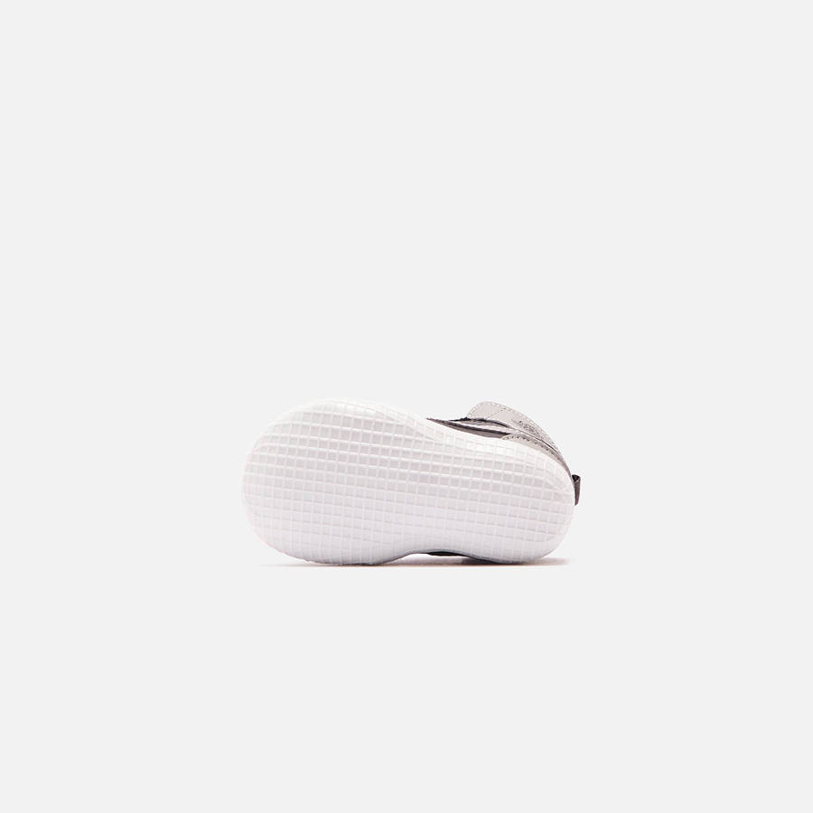 Black / Grey / White Kids' Kith Jordan Crib Air Jordan 1 Sneakers | 5827-MUFPY